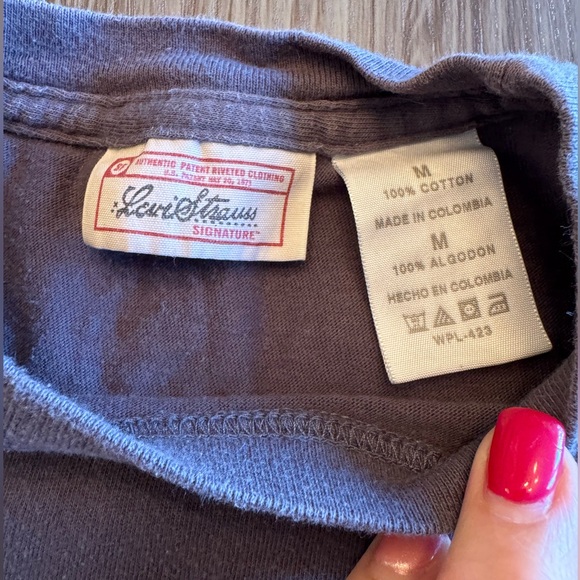 Levi's Kids Gray and Orange Motocross Long Sleeve Shirt - Picture 4 of 5